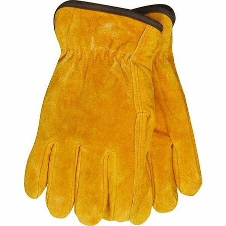 CUSTOM LEATHERCRAFT Mens Lined Leather Glove 746811